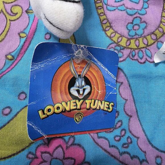 1997 Looney Tunes Sylvester the Cat Plush in Pajamas – 11” Tall - Picture 4 of 5